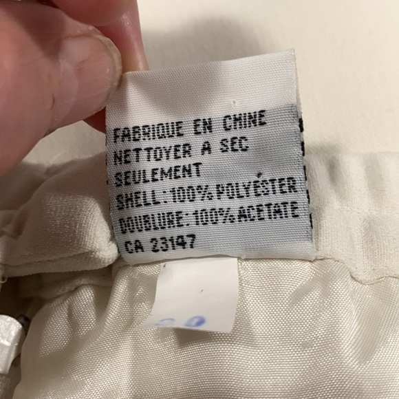 Loft fully lined Off white Suit good condition, career wear, Jacket has stains - Picture 9 of 12